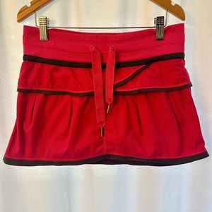 Lululemon personal Best skort Hot Senorita Pink Size 2